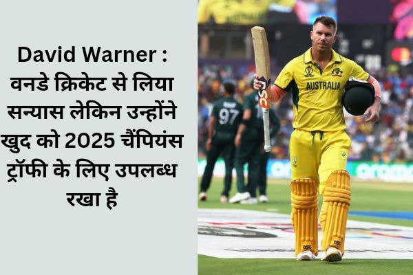 David warner