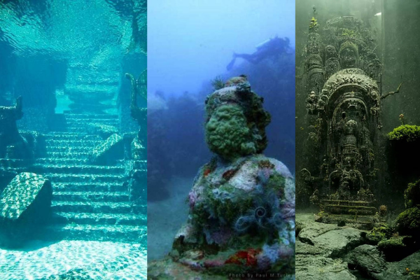 Submerged City of dwarka Image